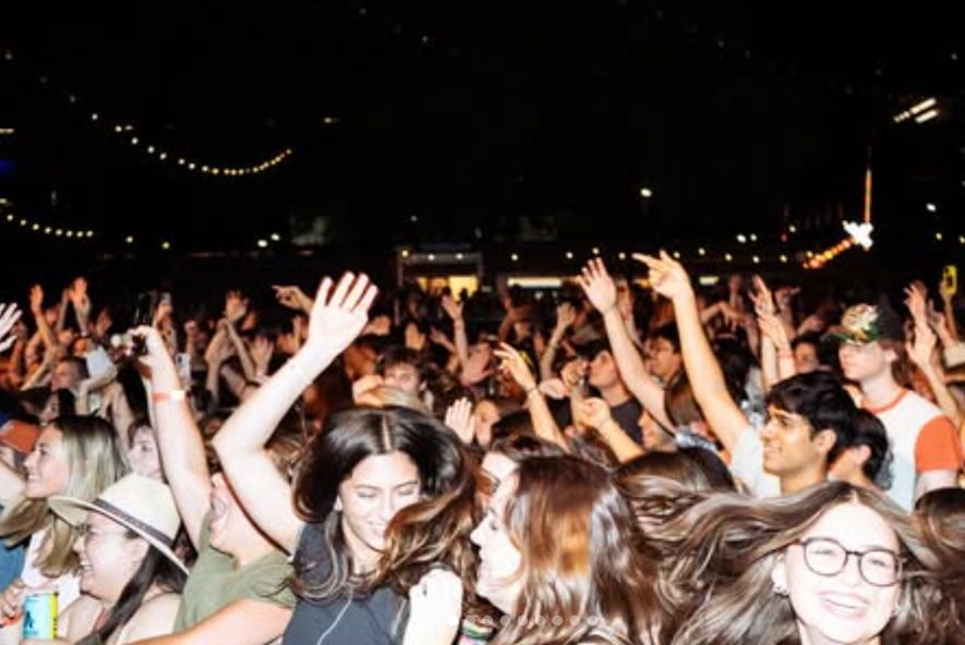 Festival crowd